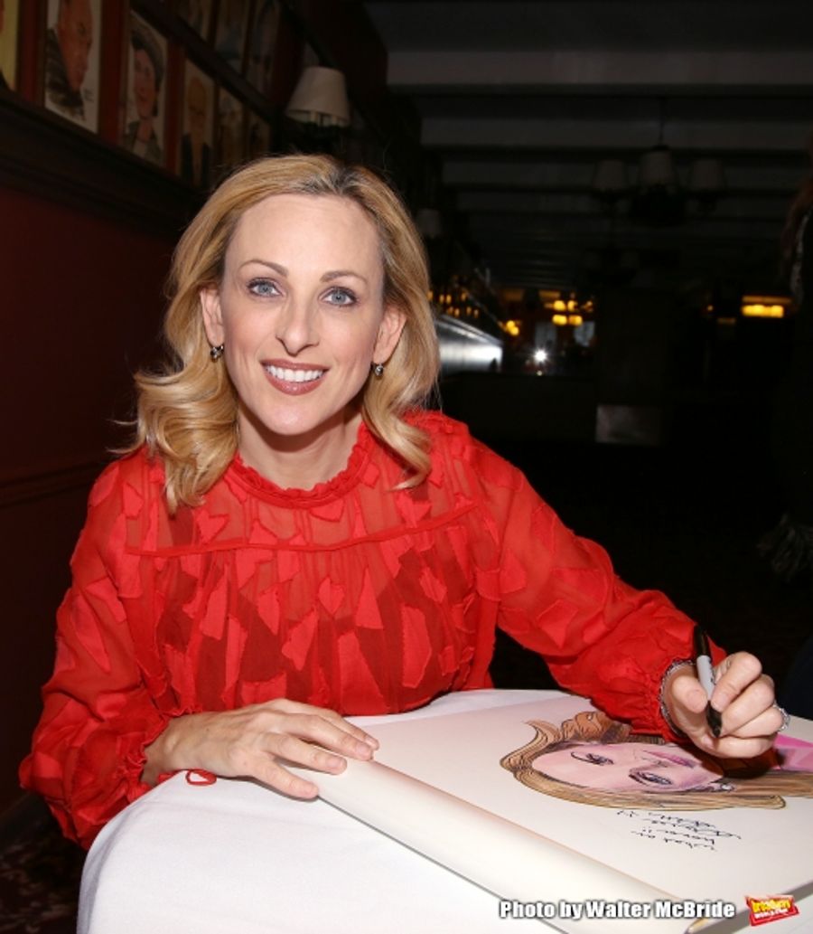 Photo Coverage: Sardi's Unveils Portrait of SPRING AWAKENING's Marlee Matlin Image