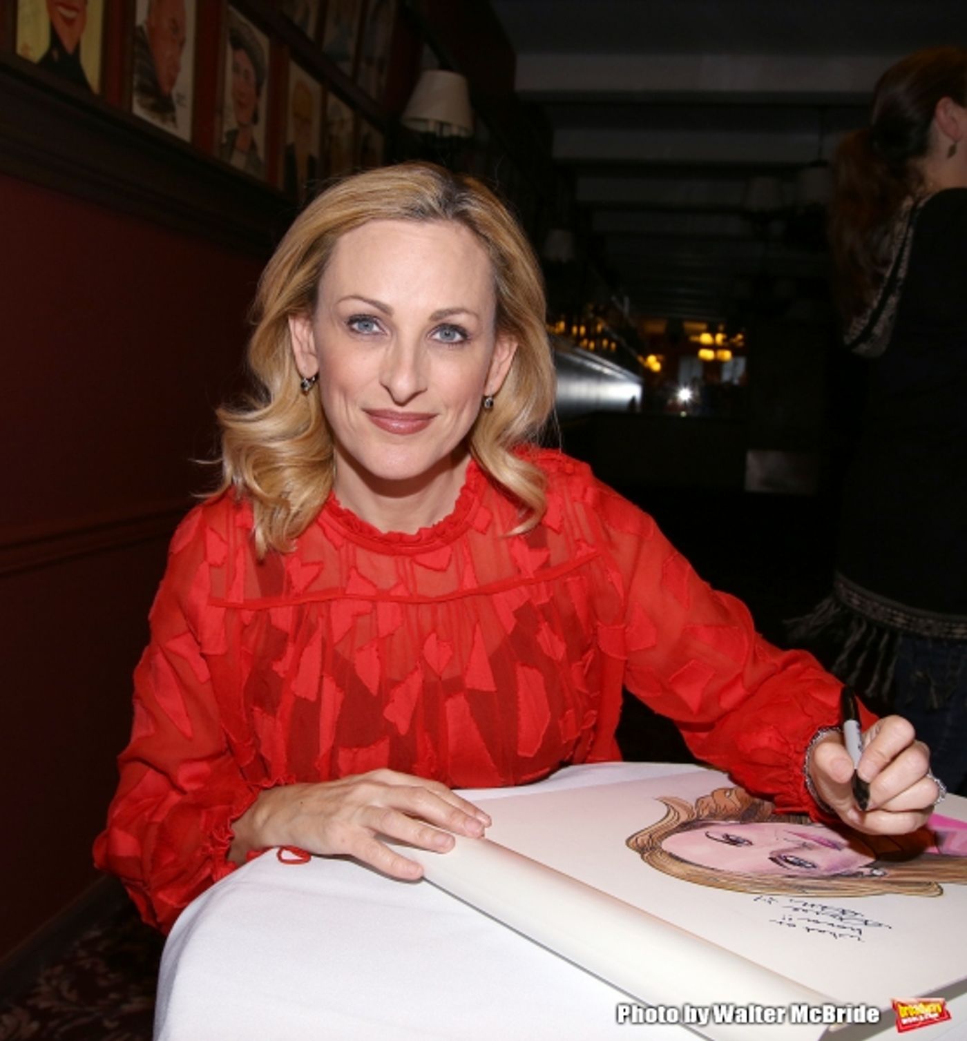 Photo Coverage: Sardi's Unveils Portrait of SPRING AWAKENING's Marlee Matlin  Image