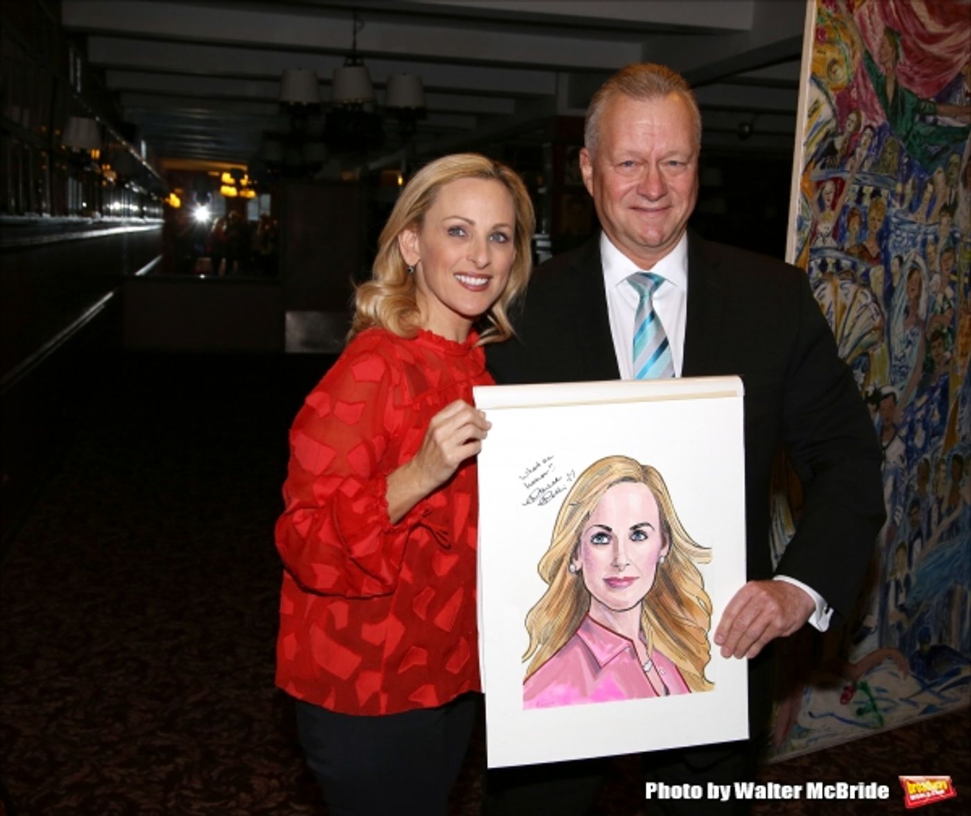 Photo Coverage: Sardi's Unveils Portrait of SPRING AWAKENING's Marlee Matlin Photo Coverage: Sardi's Unveils Portrait of SPRING AWAKENING's Marlee Matlin Image