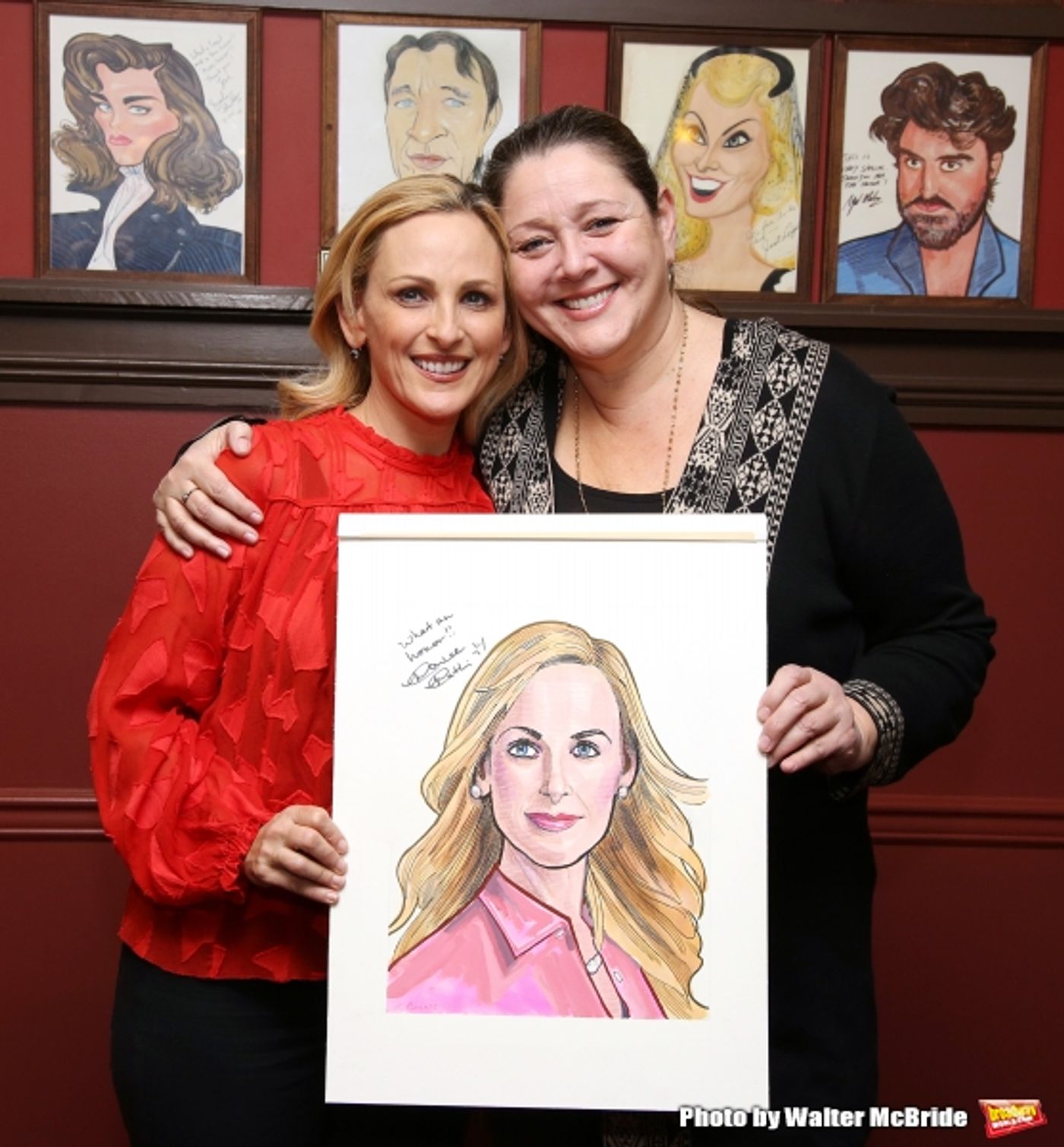 Photo Coverage: Sardi's Unveils Portrait of SPRING AWAKENING's Marlee Matlin Photo Coverage: Sardi's Unveils Portrait of SPRING AWAKENING's Marlee Matlin Image