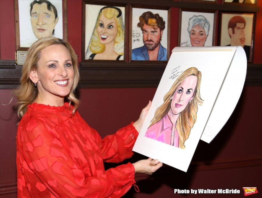 Photo Coverage: Sardi's Unveils Portrait of SPRING AWAKENING's Marlee Matlin Image