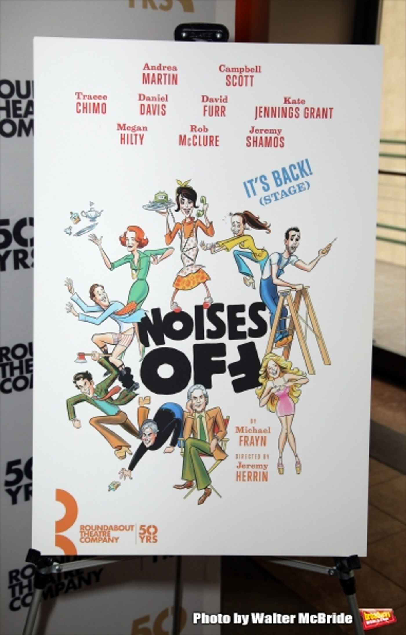 Photo Coverage: Meet the Cast of Roundabout's NOISES OFF; Begins Previews Next Month!  Image