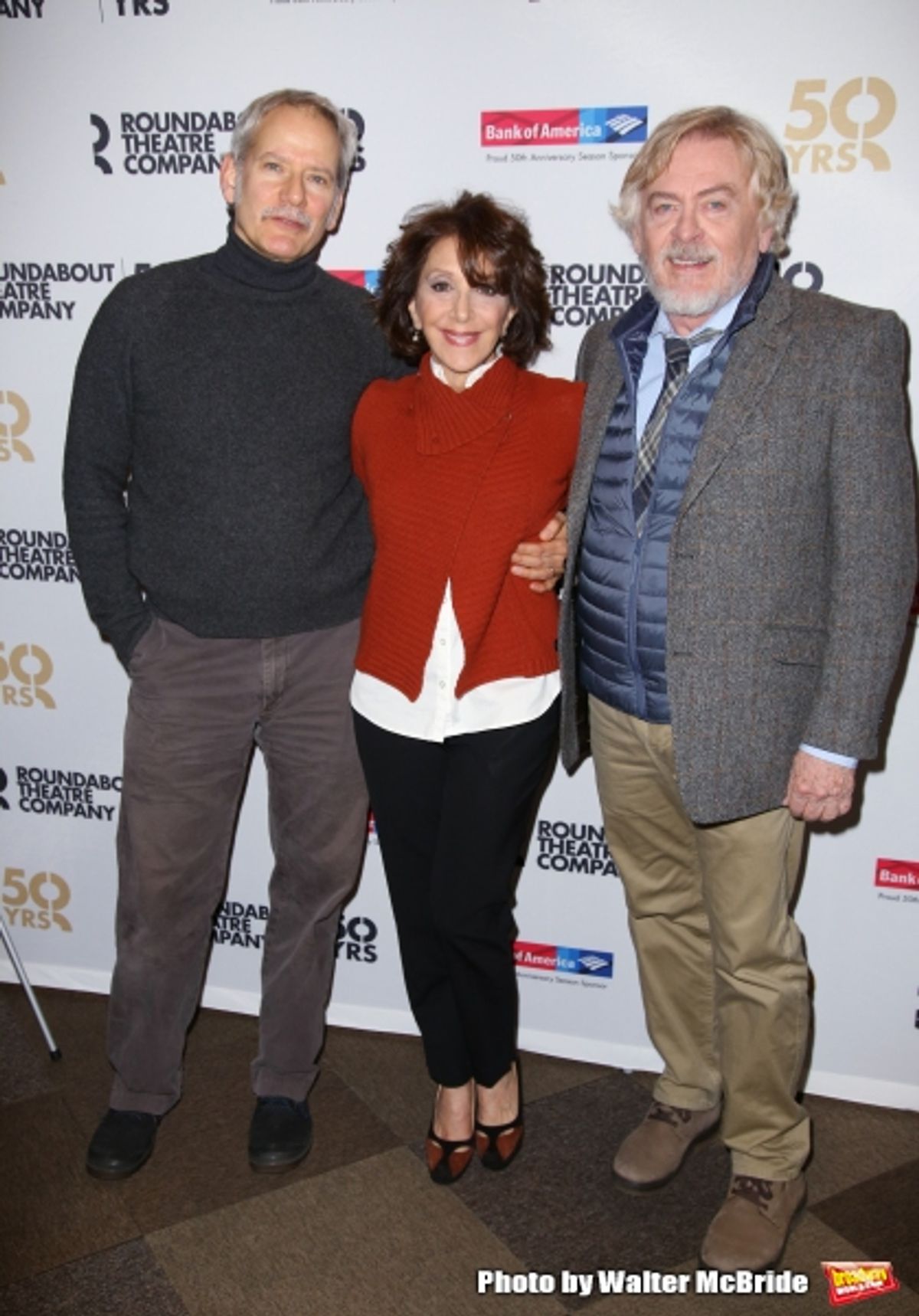 Campbell Scott, Andrea Martin and Daniel Davis  at 