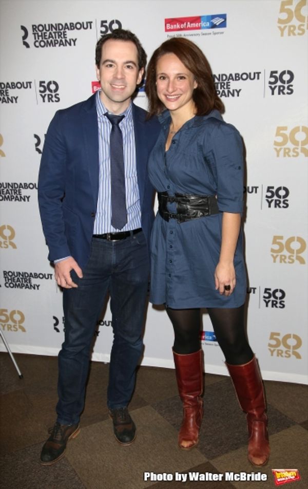 Rob McClure and Tracee Chimo  Photo