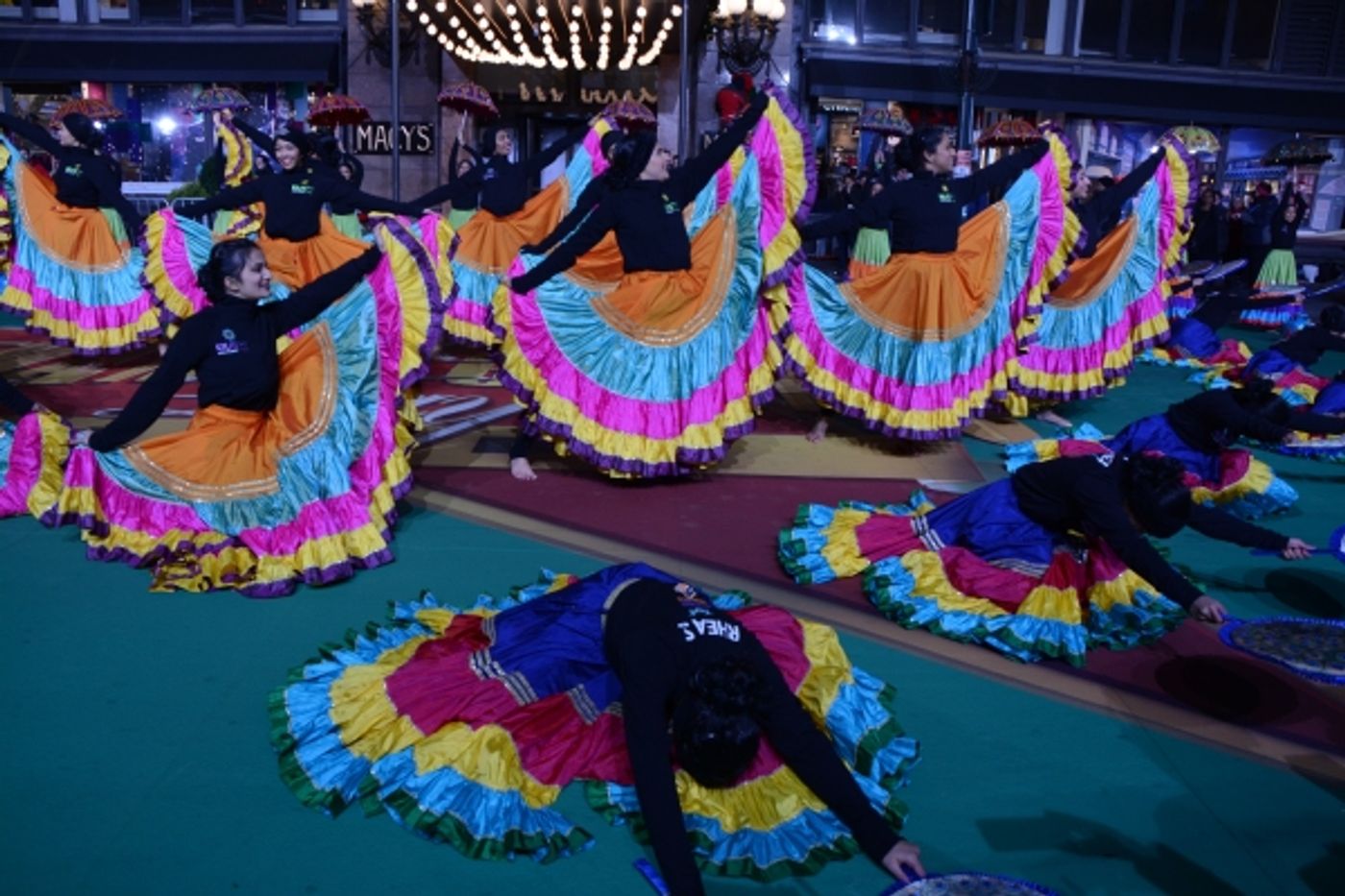 Photo Coverage: Casts of THE WIZ, SOMETHING ROTTEN! & More Rehearse for the Macy's Thanksgiving Day Parade!  Image