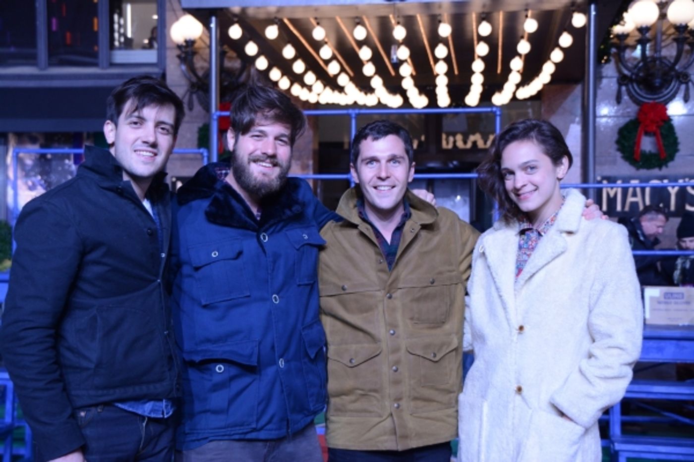 Photo Coverage: Casts of THE WIZ, SOMETHING ROTTEN! & More Rehearse for the Macy's Thanksgiving Day Parade!  Image