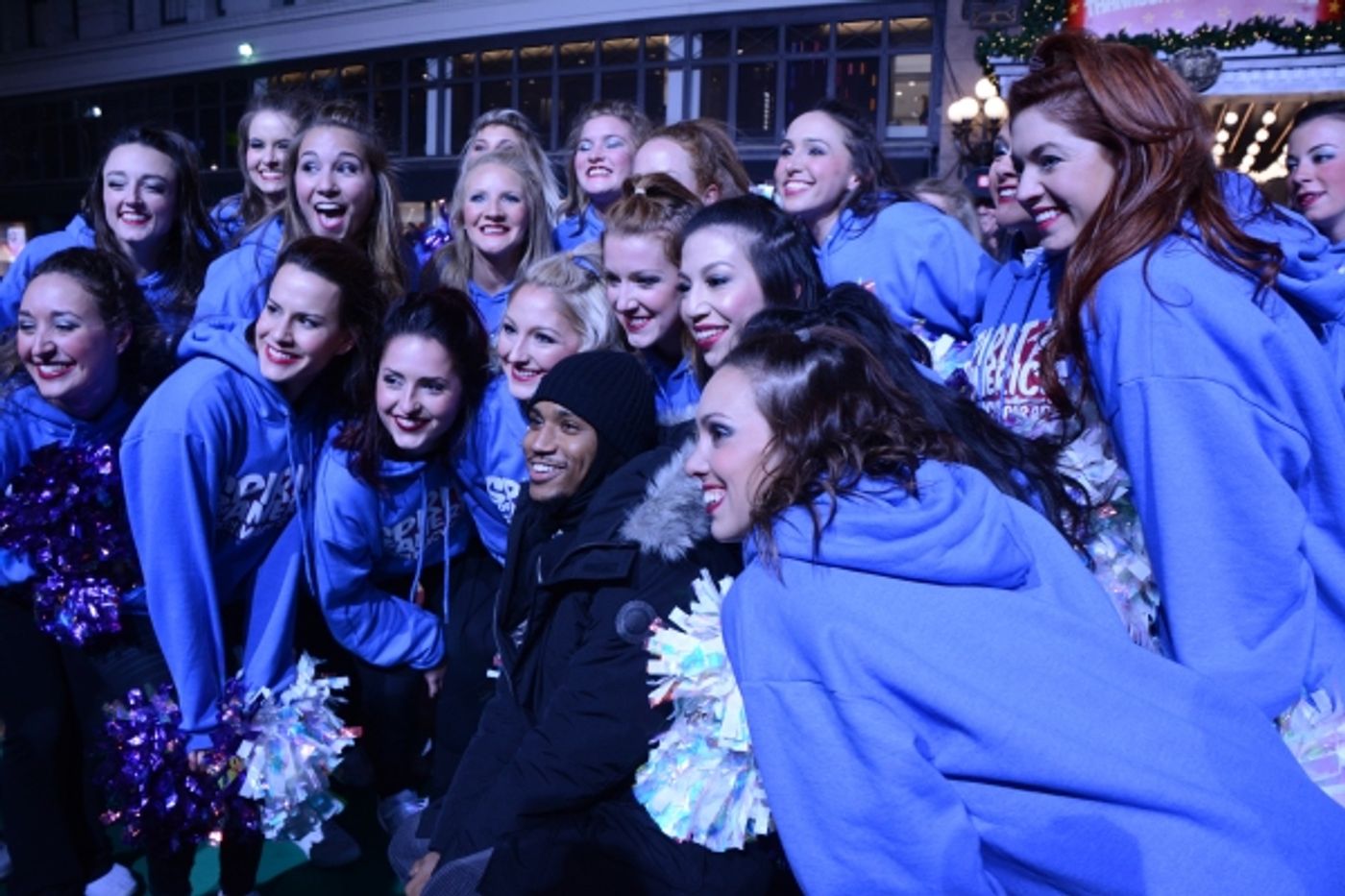 Photo Coverage: Casts of THE WIZ, SOMETHING ROTTEN! & More Rehearse for the Macy's Thanksgiving Day Parade!  Image