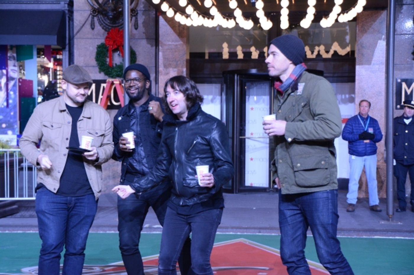 Photo Coverage: Casts of THE WIZ, SOMETHING ROTTEN! & More Rehearse for the Macy's Thanksgiving Day Parade!  Image