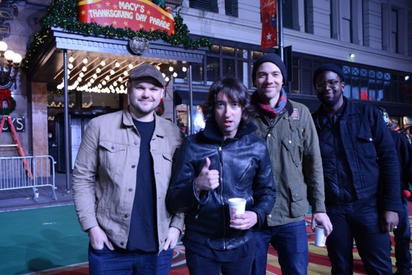 Photo Coverage: Casts of THE WIZ, SOMETHING ROTTEN! & More Rehearse for the Macy's Thanksgiving Day Parade!  Image