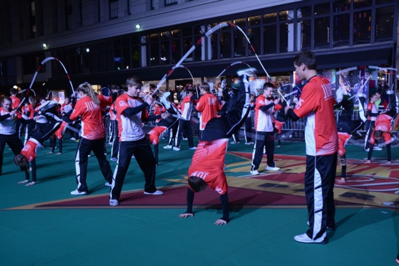 Photo Coverage: Casts of THE WIZ, SOMETHING ROTTEN! & More Rehearse for the Macy's Thanksgiving Day Parade!  Image