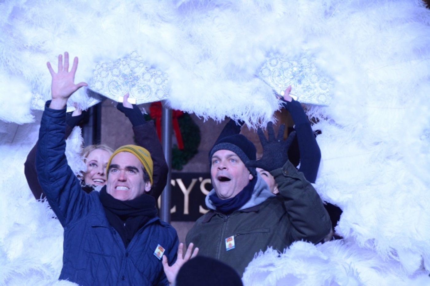 Photo Coverage: Casts of THE WIZ, SOMETHING ROTTEN! & More Rehearse for the Macy's Thanksgiving Day Parade!  Image