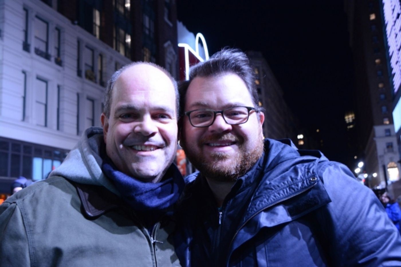 Photo Coverage: Casts of THE WIZ, SOMETHING ROTTEN! & More Rehearse for the Macy's Thanksgiving Day Parade!  Image