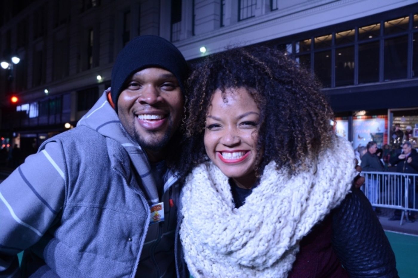 Photo Coverage: Casts of THE WIZ, SOMETHING ROTTEN! & More Rehearse for the Macy's Thanksgiving Day Parade!  Image