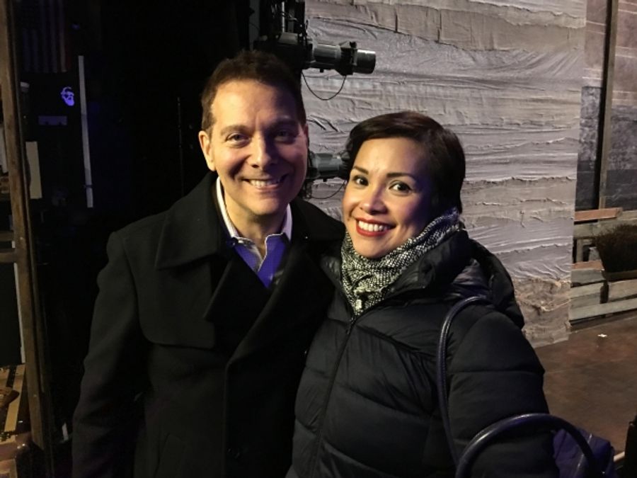 Photo Flash: Michael Feinstein & Annie Golden Attend ALLEGIANCE on Broadway Image
