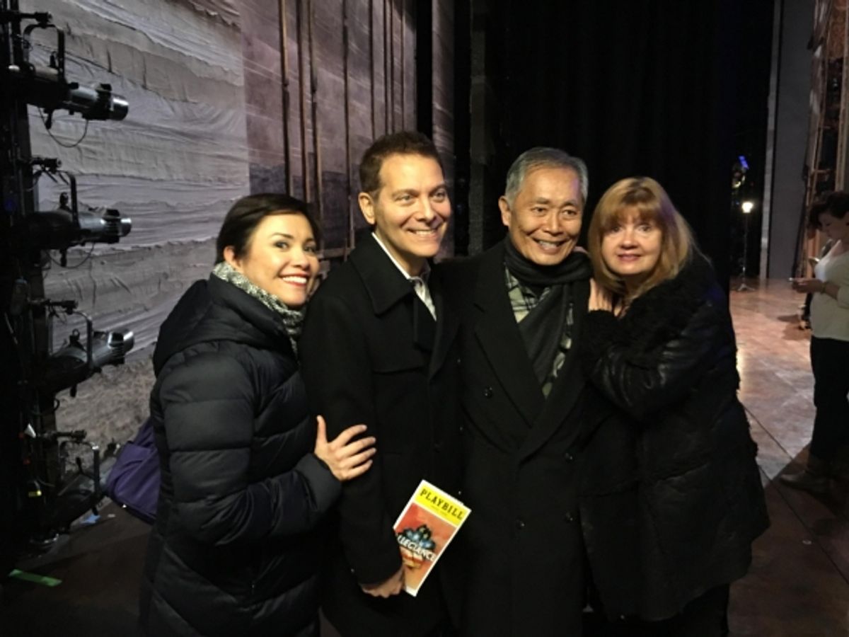 Lea Salonga, Michael Feinstein, George Takei, Annie Golden at 