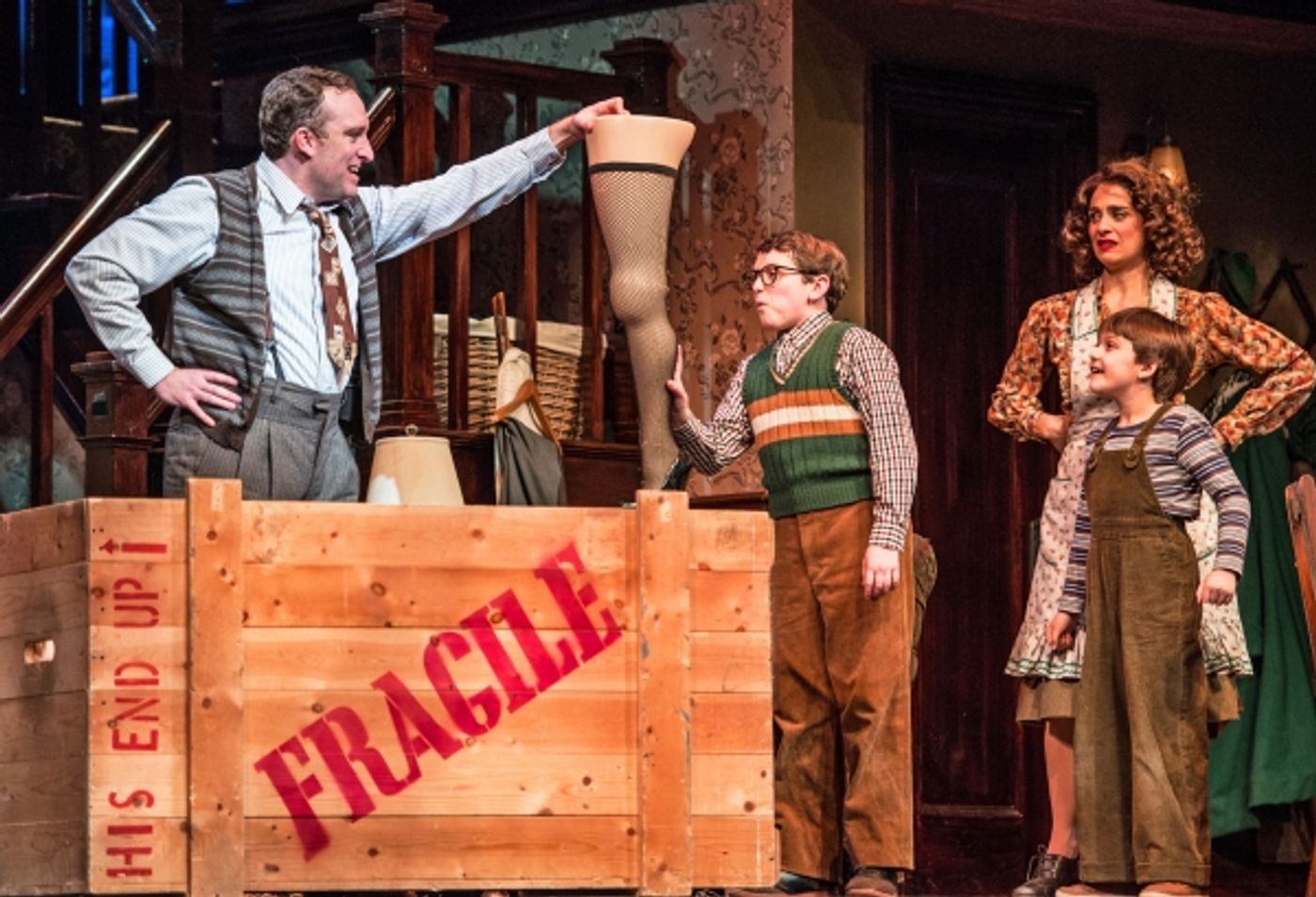 Photo Flash: First Look at Paper Mill Playhouse's A CHRISTMAS STORY  Image