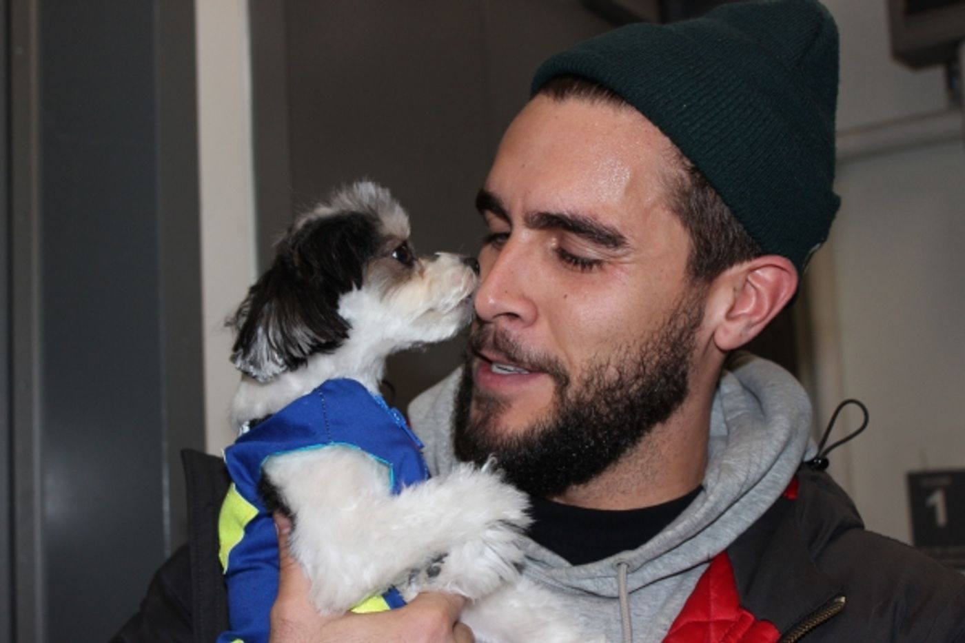 Photo Flash: ON YOUR FEET! Gets a Visit from Tinkerbelle the Dog  Image