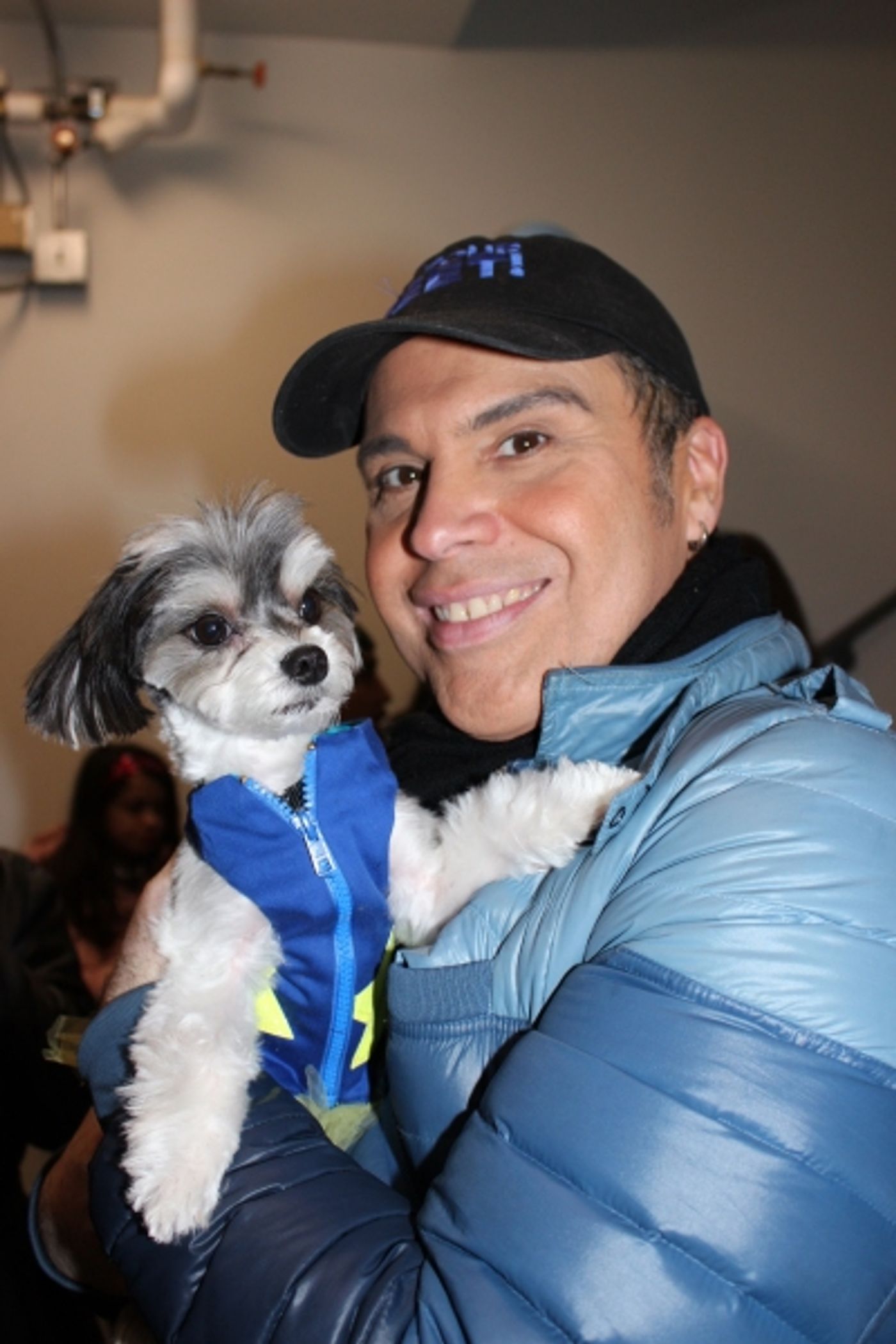 Photo Flash: ON YOUR FEET! Gets a Visit from Tinkerbelle the Dog  Image