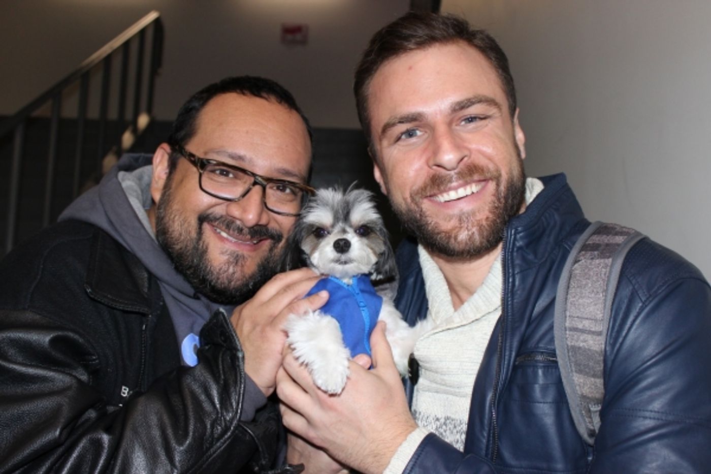 Photo Flash: ON YOUR FEET! Gets a Visit from Tinkerbelle the Dog  Image