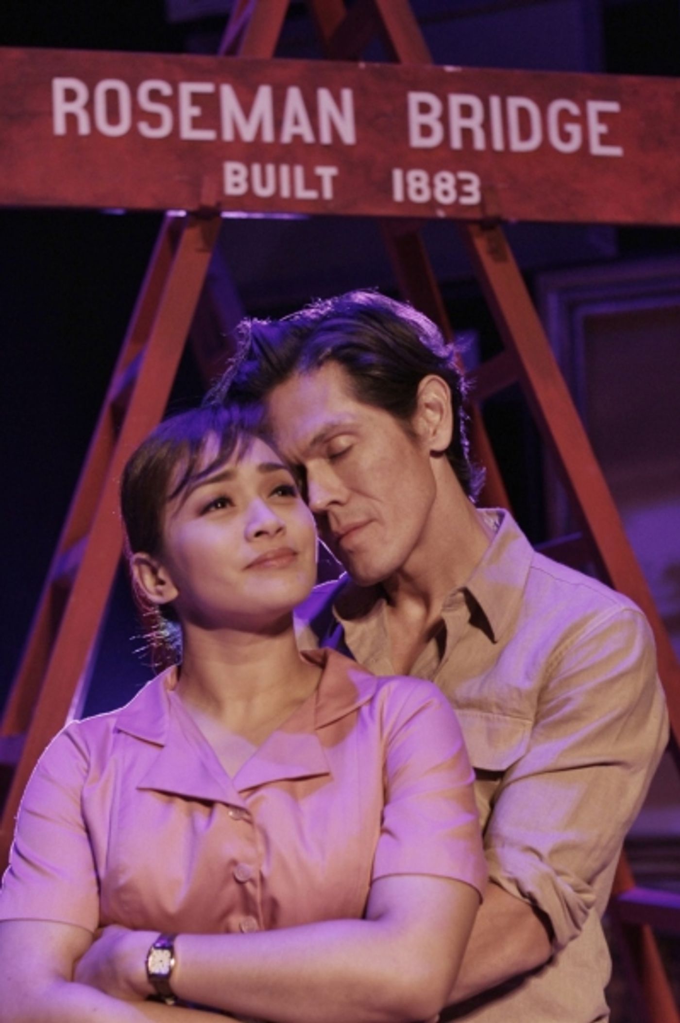 Photo Flash: Production Shots of the First International Staging of THE BRIDGES OF MADISON COUNTY  Image