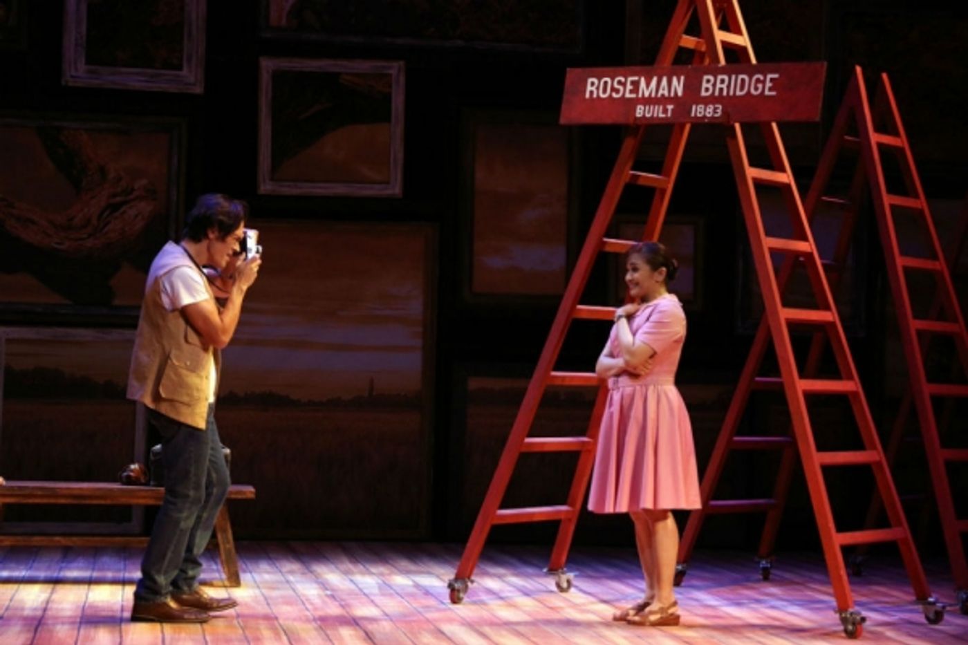 Photo Flash: Production Shots of the First International Staging of THE BRIDGES OF MADISON COUNTY  Image