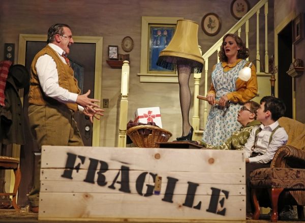 Michael Accardo plays the Old Man, Danni Smith plays the mother, Michael Harp is Ralp Photo