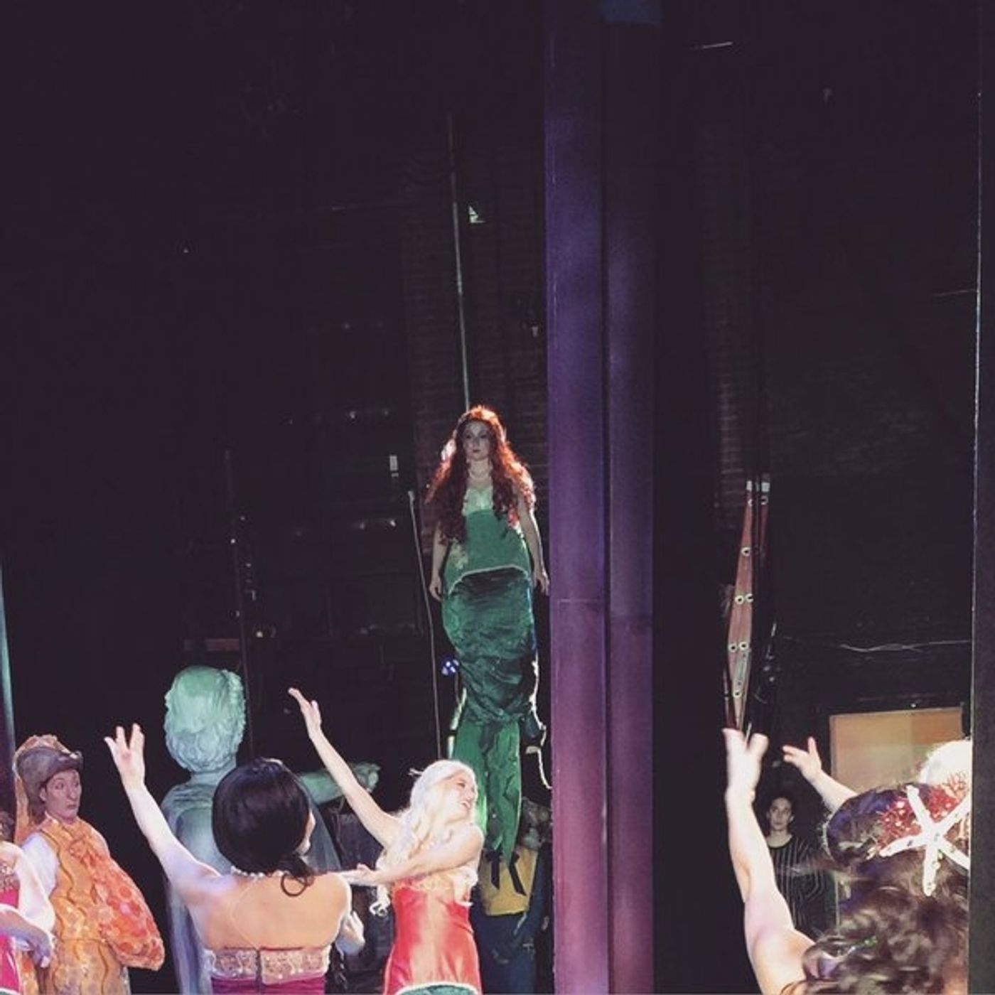 Photo Flash: Saturday Intermission Pics, 11/28- Broadway Says 'Go Blue,' Plus the Casts of THE KING AND I and More! Photo Flash: Saturday Intermission Pics, 11/28- Broadway Says 'Go Blue,' Plus the Casts of THE KING AND I and More! Image