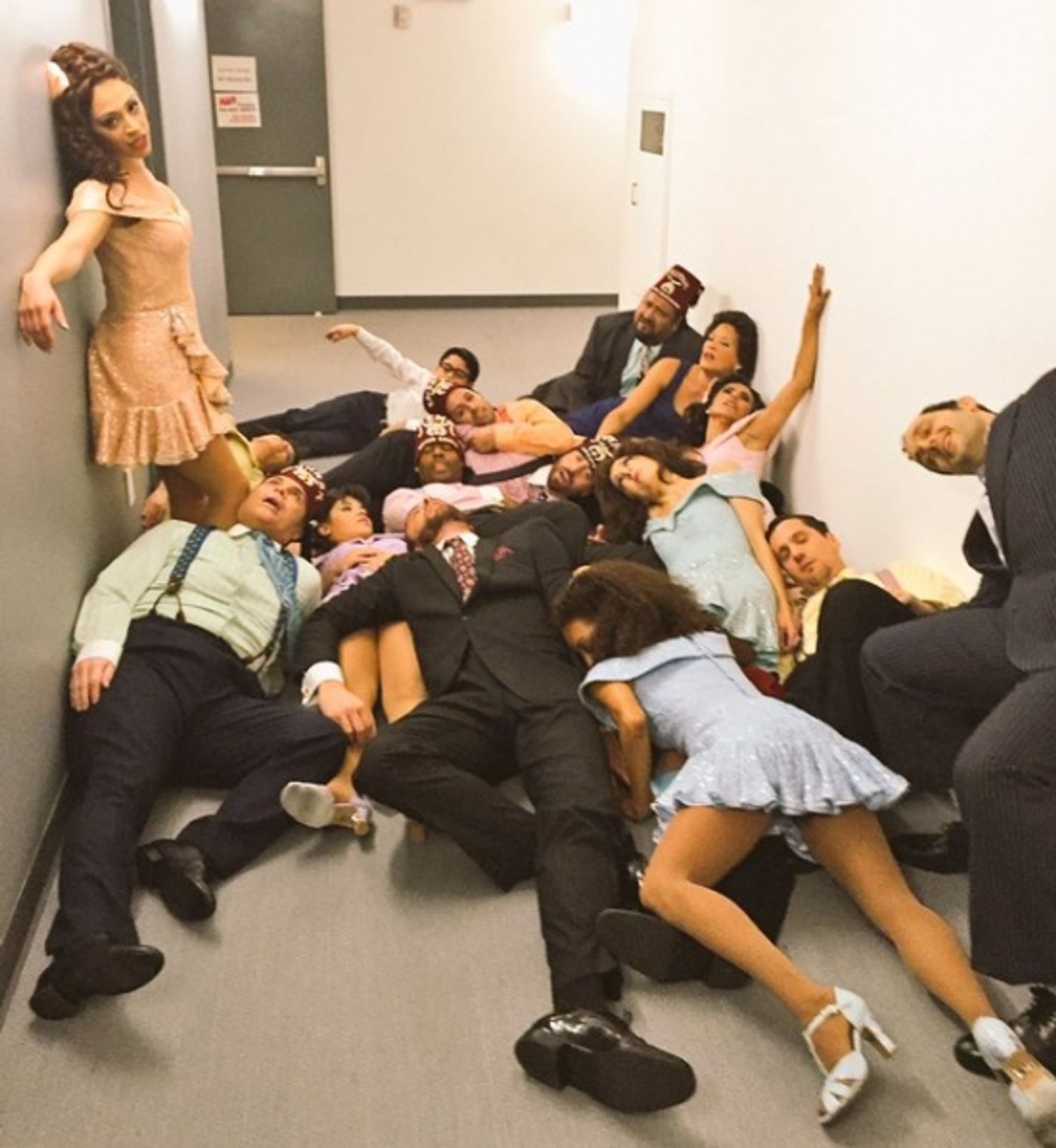 Photo Flash: Saturday Intermission Pics, 11/28- Broadway Says 'Go Blue,' Plus the Casts of THE KING AND I and More! Photo Flash: Saturday Intermission Pics, 11/28- Broadway Says 'Go Blue,' Plus the Casts of THE KING AND I and More! Image