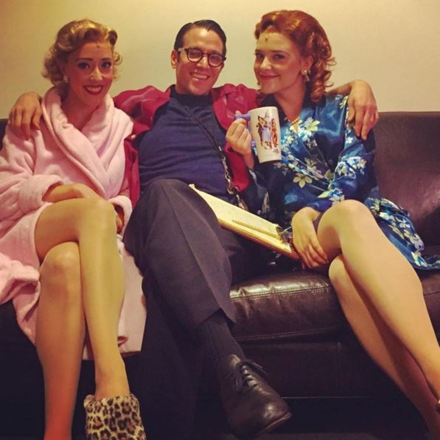 Photo Flash: Saturday Intermission Pics, 11/28- Broadway Says 'Go Blue,' Plus the Casts of THE KING AND I and More! Photo Flash: Saturday Intermission Pics, 11/28- Broadway Says 'Go Blue,' Plus the Casts of THE KING AND I and More! Image