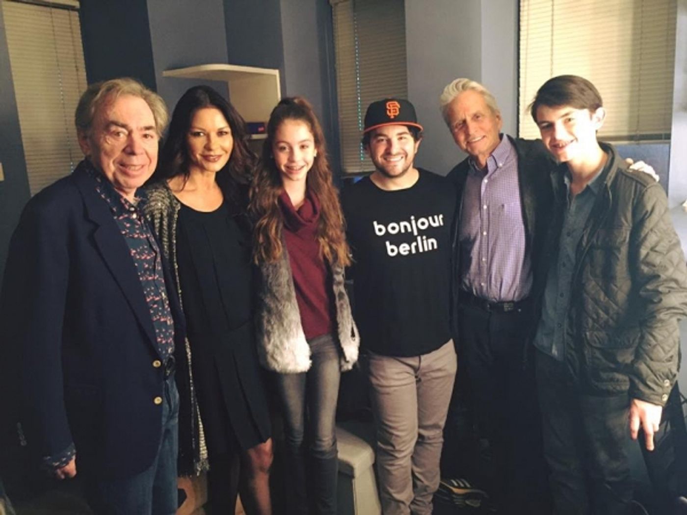 Photo Flash: Tony Winner Catherine Zeta-Jones and Michael Douglas Attend SCHOOL OF ROCK  Image