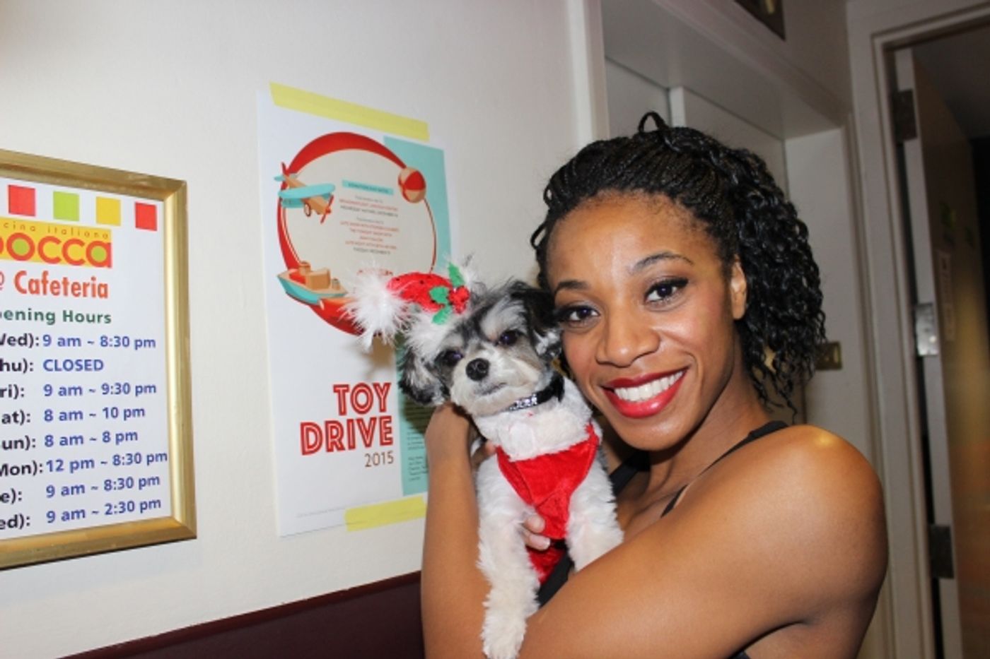 Photo Flash: Tinkerbelle the Dog Visits RADIO CITY CHRISTMAS SPECTACULAR & ROCKETTES Photo Flash: Tinkerbelle the Dog Visits RADIO CITY CHRISTMAS SPECTACULAR & ROCKETTES Image