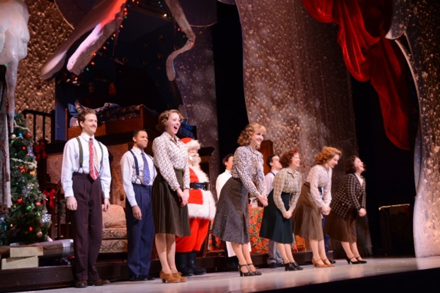 Photo Coverage: A CHRISTMAS STORY Cast Takes Opening Night Bows at Paper Mill Playhouse! Photo Coverage: A CHRISTMAS STORY Cast Takes Opening Night Bows at Paper Mill Playhouse! Image