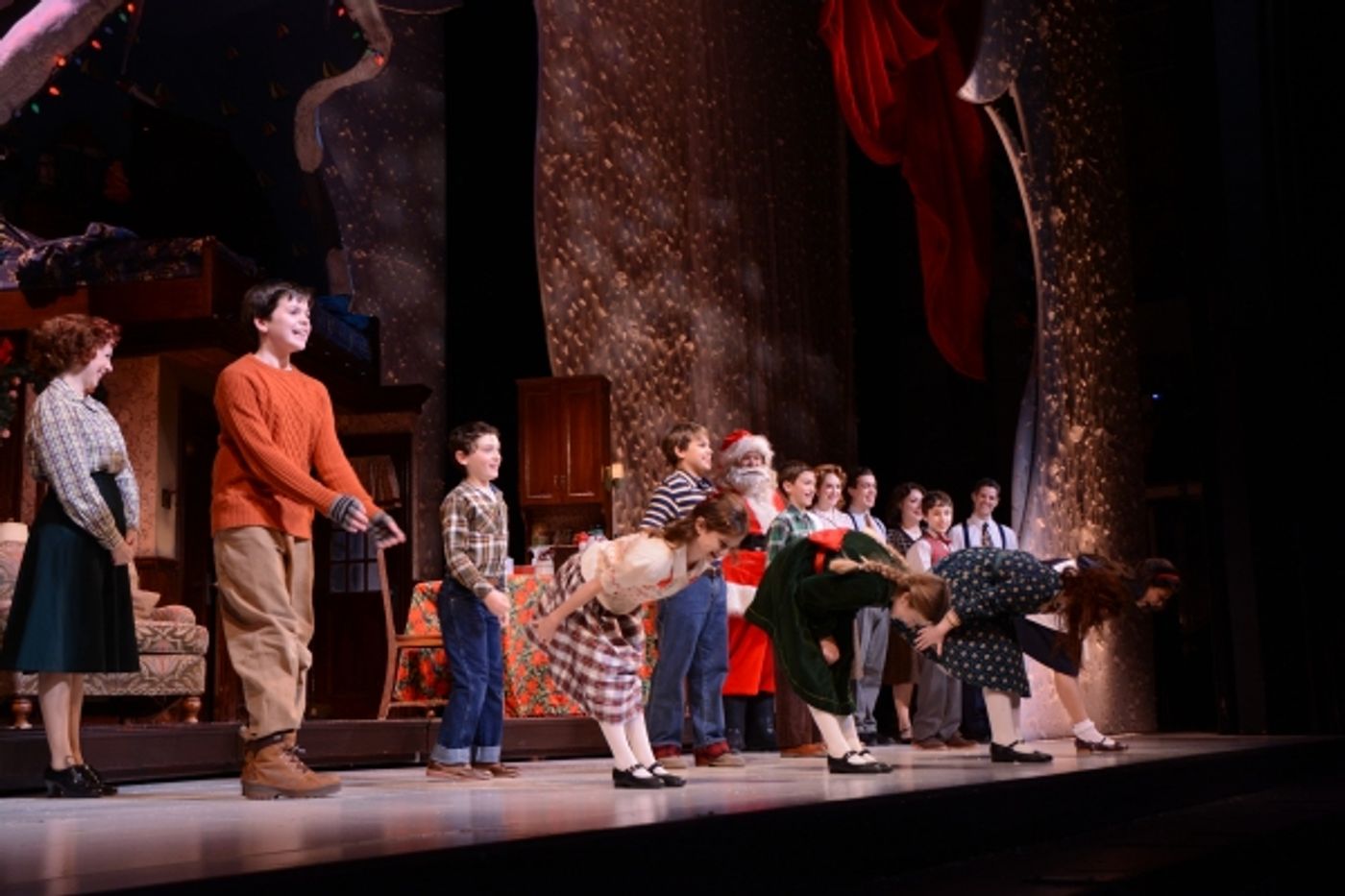 Photo Coverage: A CHRISTMAS STORY Cast Takes Opening Night Bows at Paper Mill Playhouse! Photo Coverage: A CHRISTMAS STORY Cast Takes Opening Night Bows at Paper Mill Playhouse! Image