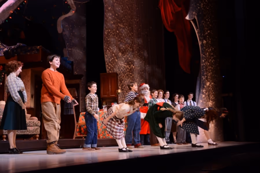 Photo Coverage: A CHRISTMAS STORY Cast Takes Opening Night Bows at Paper Mill Playhouse! Image