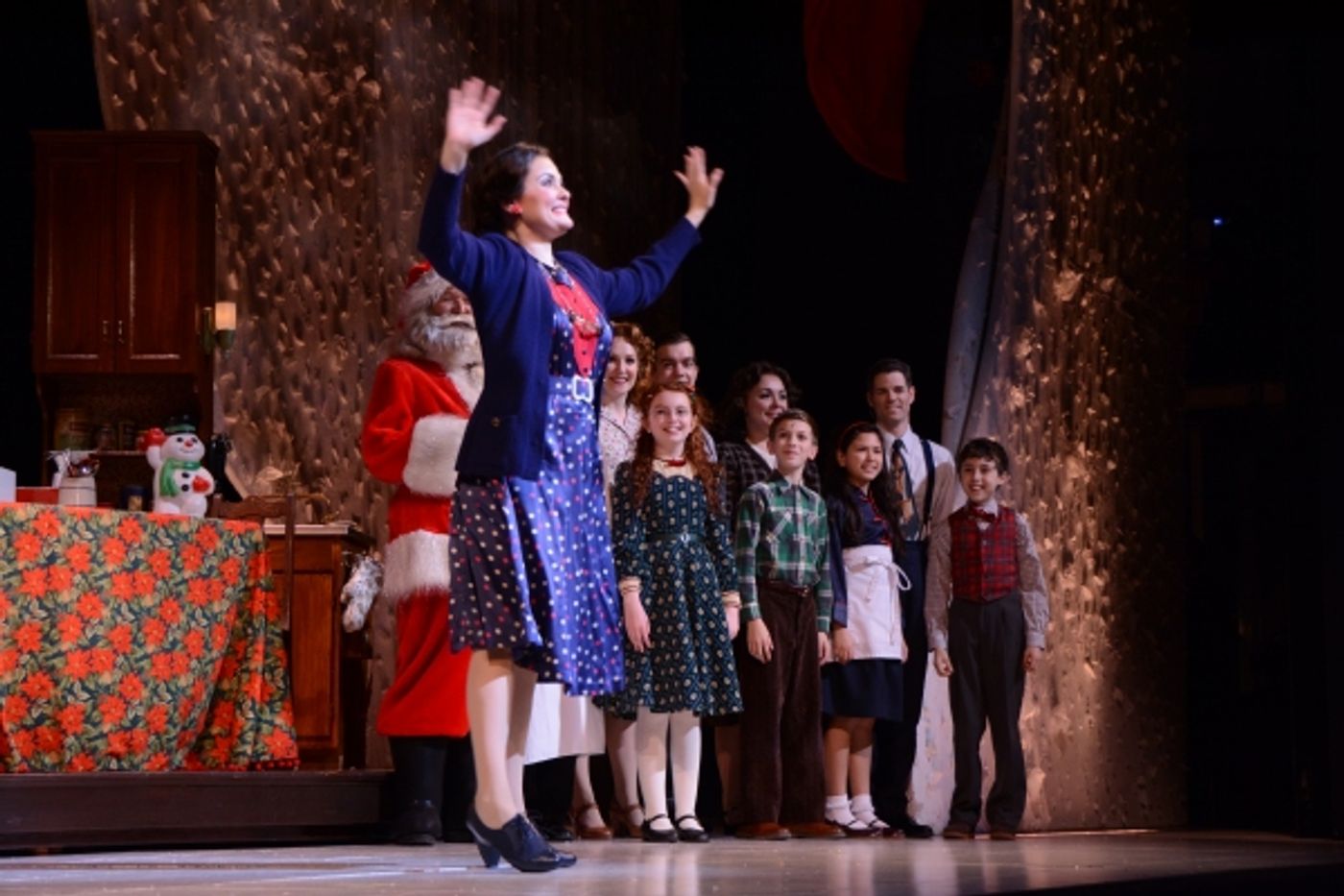 Photo Coverage: A CHRISTMAS STORY Cast Takes Opening Night Bows at Paper Mill Playhouse!  Image