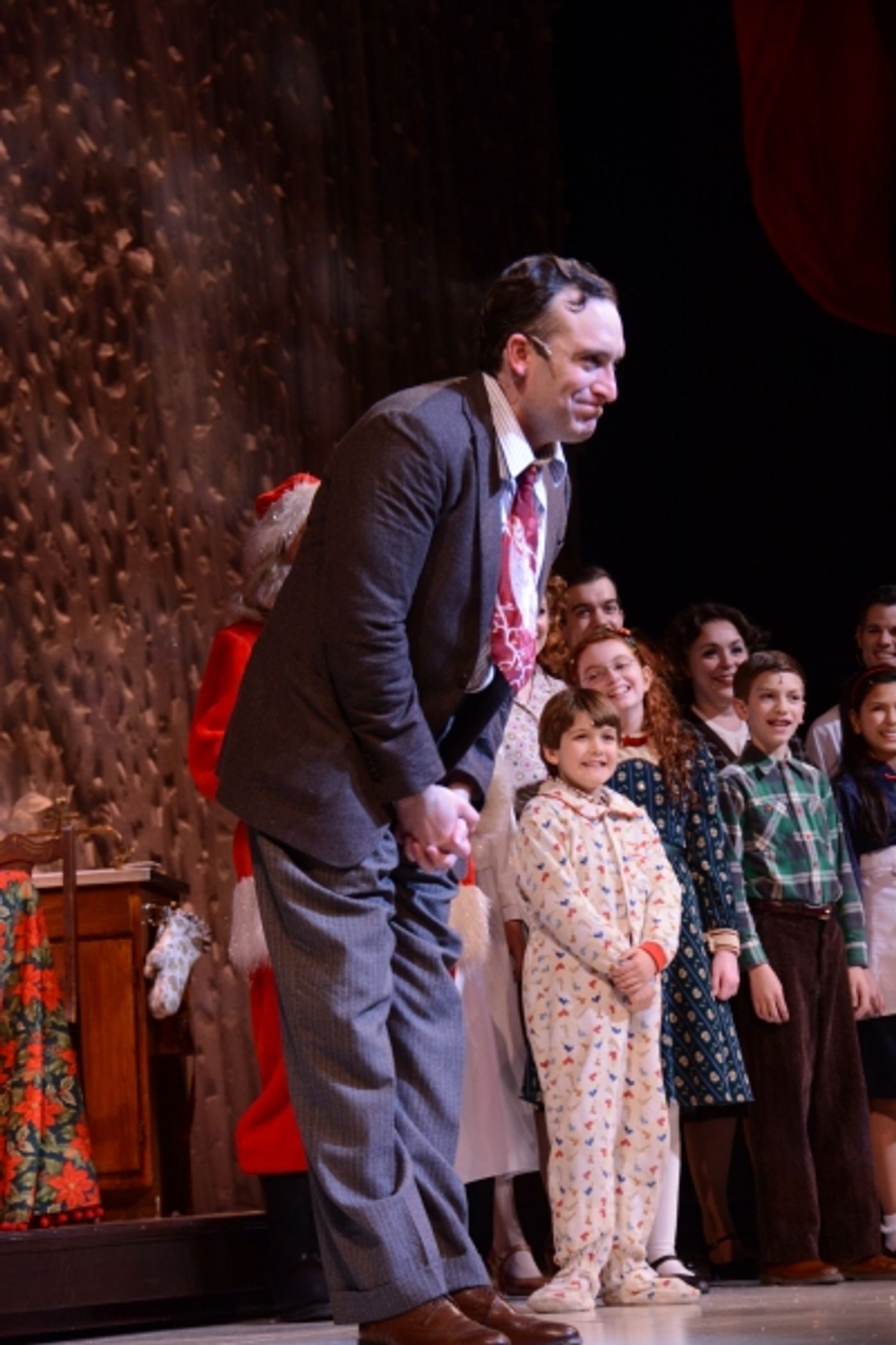Photo Coverage: A CHRISTMAS STORY Cast Takes Opening Night Bows at Paper Mill Playhouse!  Image