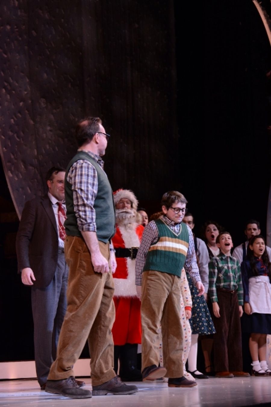 Photo Coverage: A CHRISTMAS STORY Cast Takes Opening Night Bows at Paper Mill Playhouse! Image