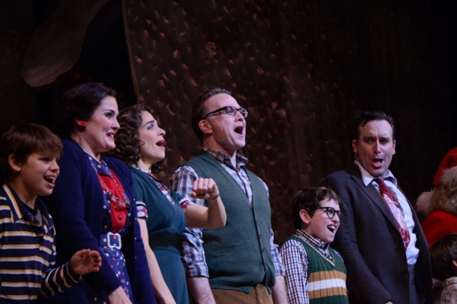Photo Coverage: A CHRISTMAS STORY Cast Takes Opening Night Bows at Paper Mill Playhouse! Image