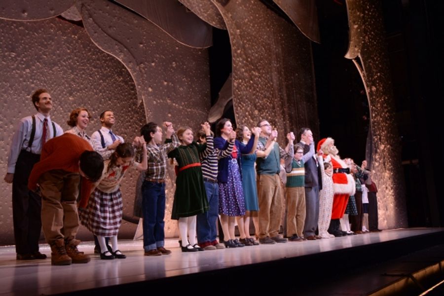 Photo Coverage: A CHRISTMAS STORY Cast Takes Opening Night Bows at Paper Mill Playhouse! Image
