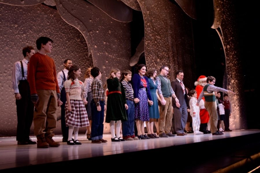 Photo Coverage: A CHRISTMAS STORY Cast Takes Opening Night Bows at Paper Mill Playhouse! Image