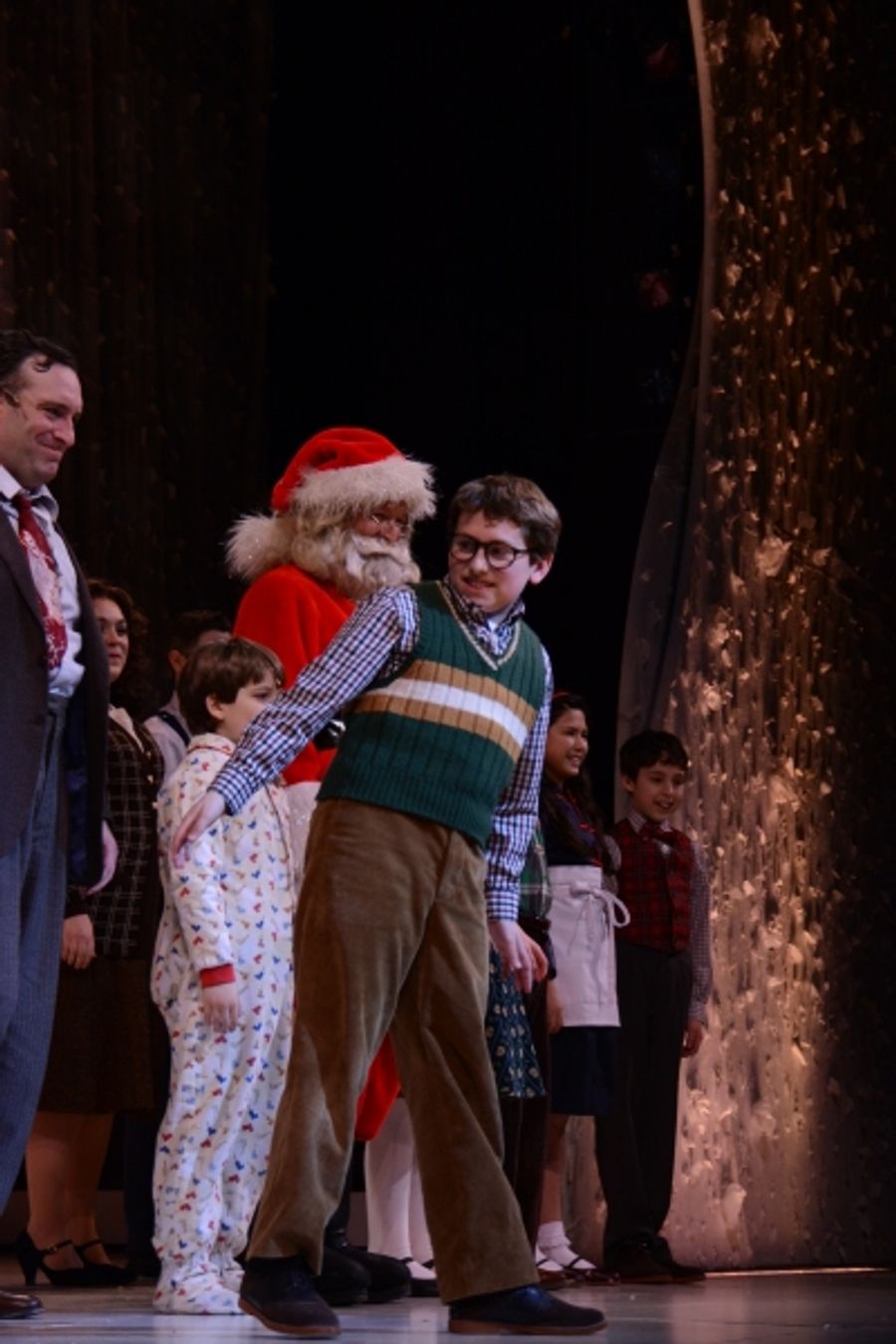 Photo Coverage: A CHRISTMAS STORY Cast Takes Opening Night Bows at Paper Mill Playhouse! Image