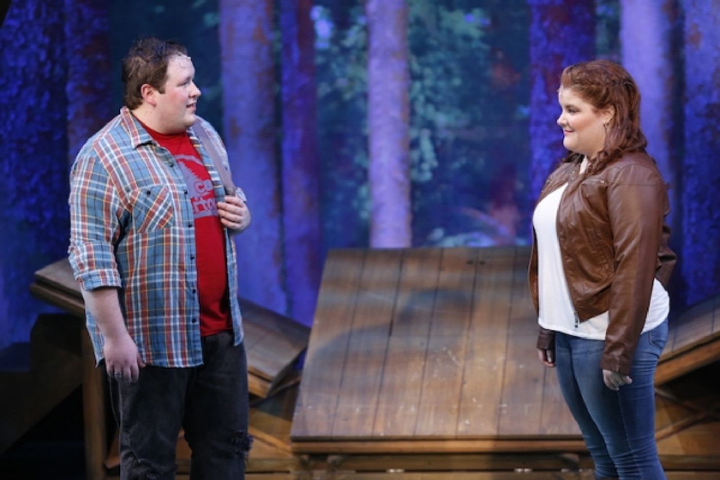 Photo Flash: First Look at Ryann Redmond, Leslie Kritzer & More in Vineyard Theatre's New Musical GIGANTIC  Image