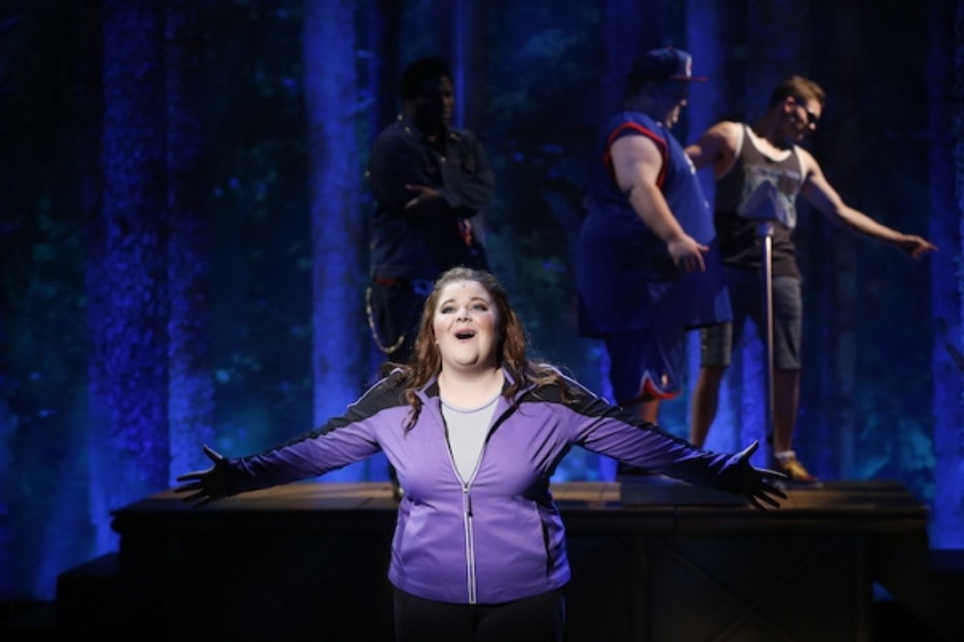 Photo Flash: First Look at Ryann Redmond, Leslie Kritzer & More in Vineyard Theatre's New Musical GIGANTIC  Image