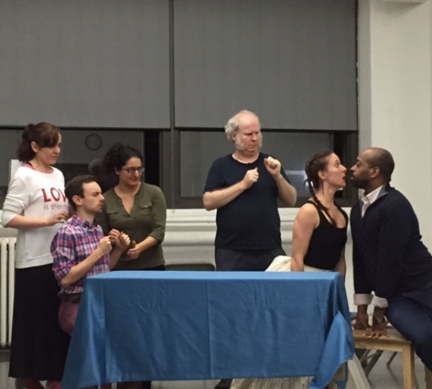 Photo Flash: In Rehearsal with TITAN Theatre Company's A CHRISTMAS CAROL  Image