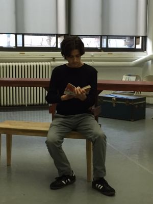 Quinn Theobald as Boy Scrooge Photo