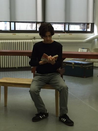 Quinn Theobald as Boy Scrooge Photo