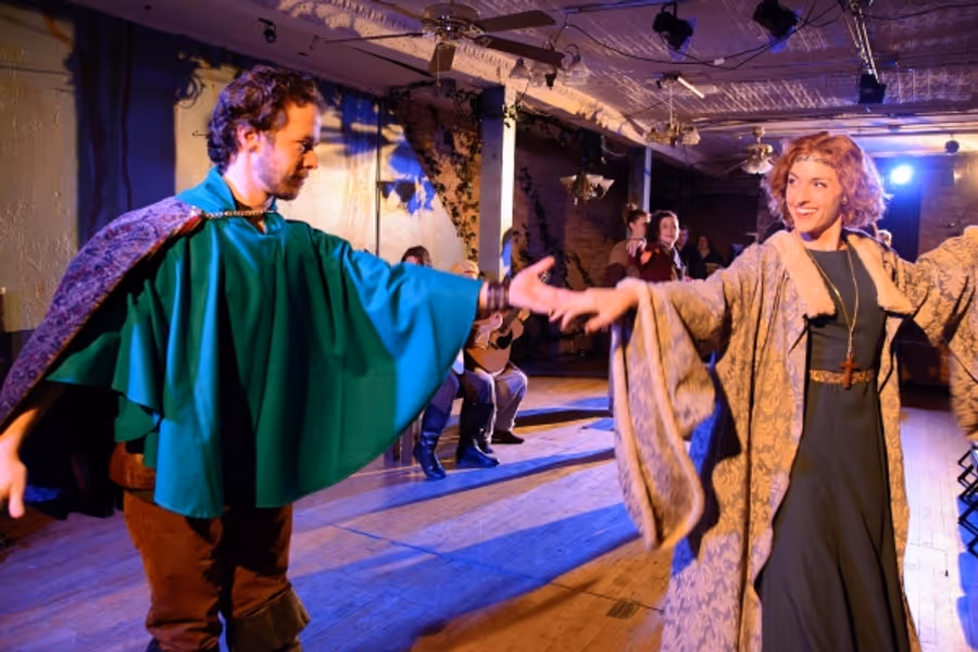 Photo Flash: First Look at Strawdog's ROBIN HOOD AND MAID MARIAN, Premiering Tonight Image