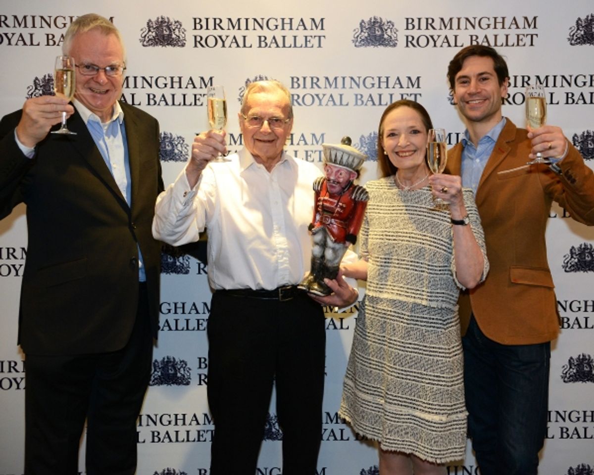 Peter Tod, Sir Peter Wright, Marion Tait and Kit Holder at 