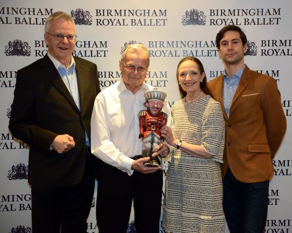 Peter Tod, Sir Peter Wright, Marion Tait and Kit Holder Photo