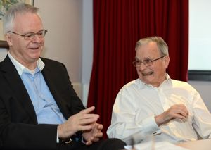 Peter Tod and Sir Peter Wright Photo